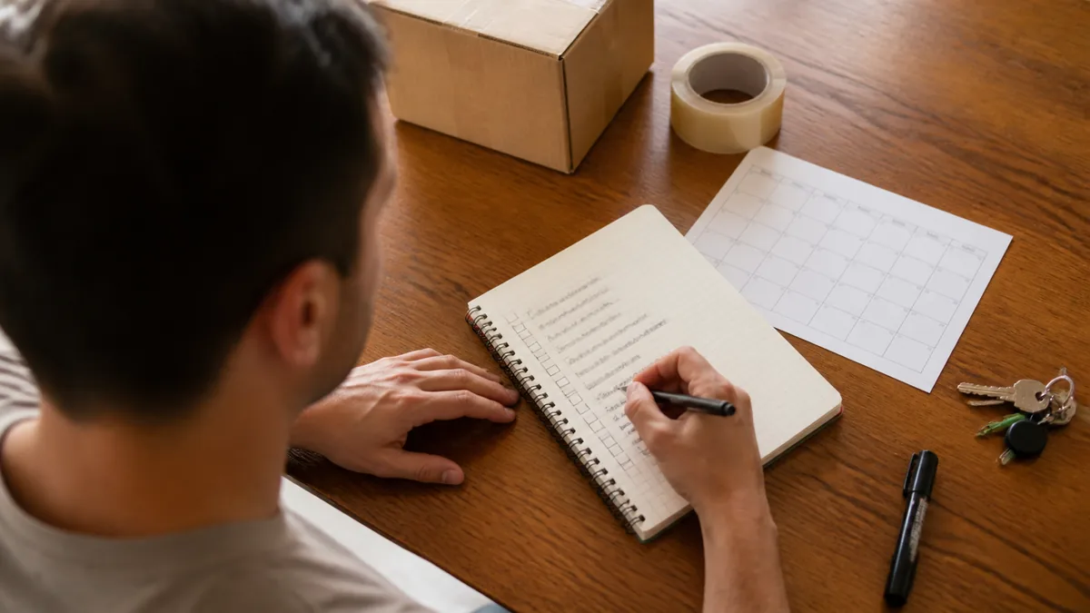 Moving checklist 2026 — a step-by-step guide to an organised move