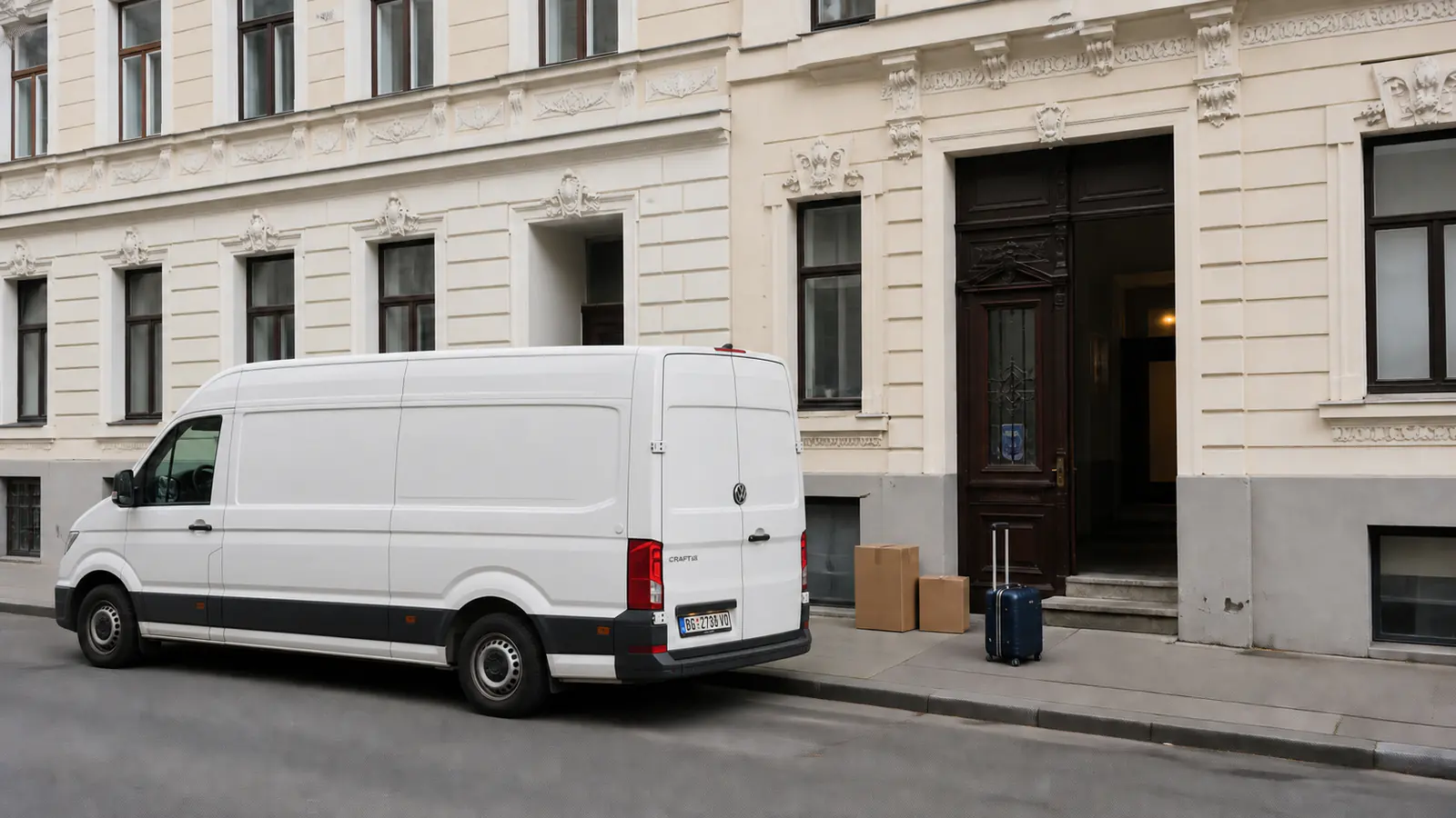 A residential building in Vienna — registering your address in Austria after a move