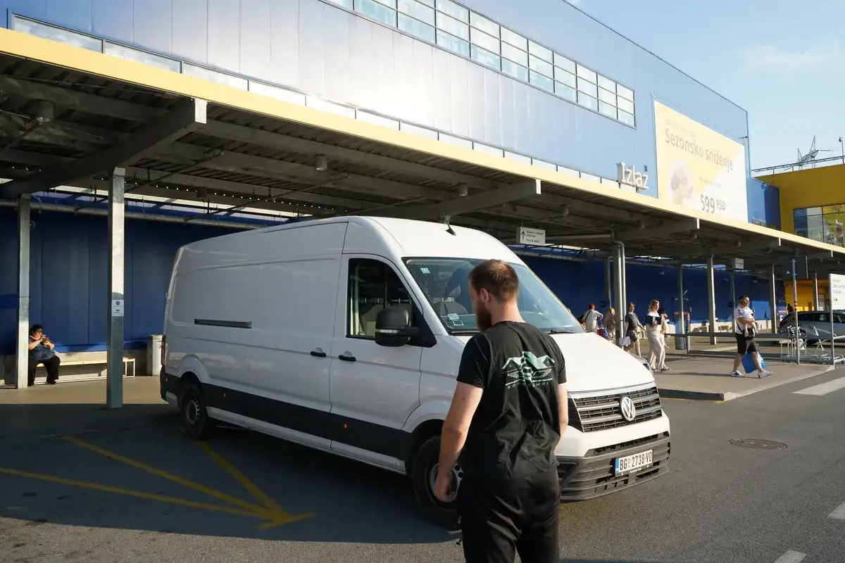 Preuzimanje robe iz IKEA robne kuće