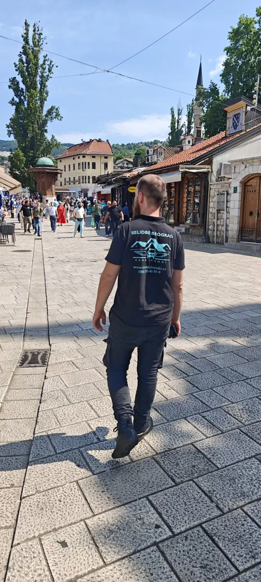 Naša ekipa u Sarajevu — Baščaršija