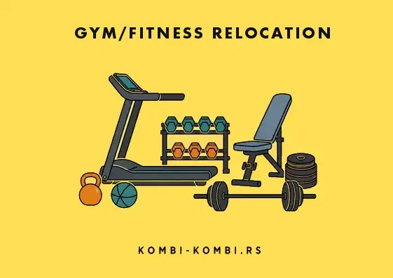 Gym and fitness relocation in Belgrade