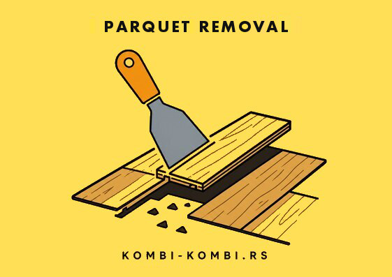Parquet removal in Belgrade