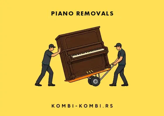 Piano moving in Belgrade