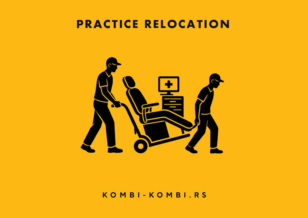 Practice relocation in Belgrade — moving medical equipment