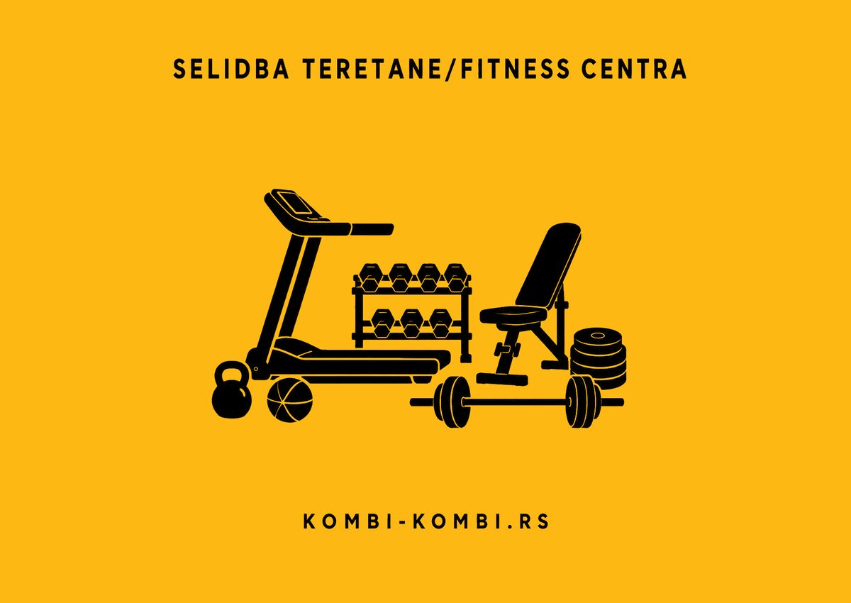 Selidba teretane / fitness Beograd — sportska oprema