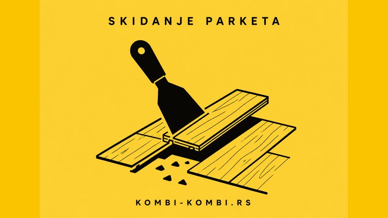 Skidanje parketa Beograd - profesionalna demontaža parketa