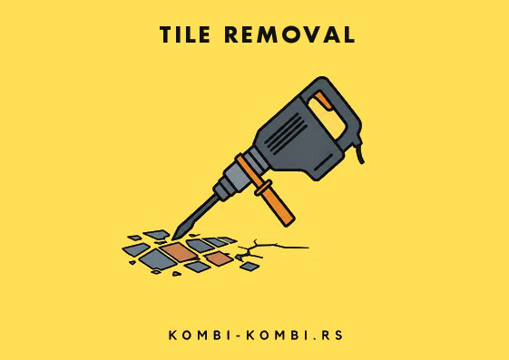 Tile removal in Belgrade