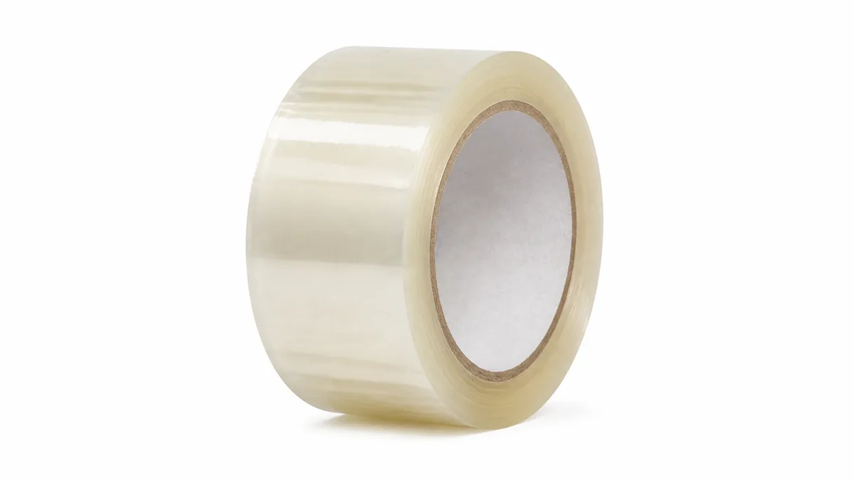 A roll of clear packing tape — KOMBI-KOMBI